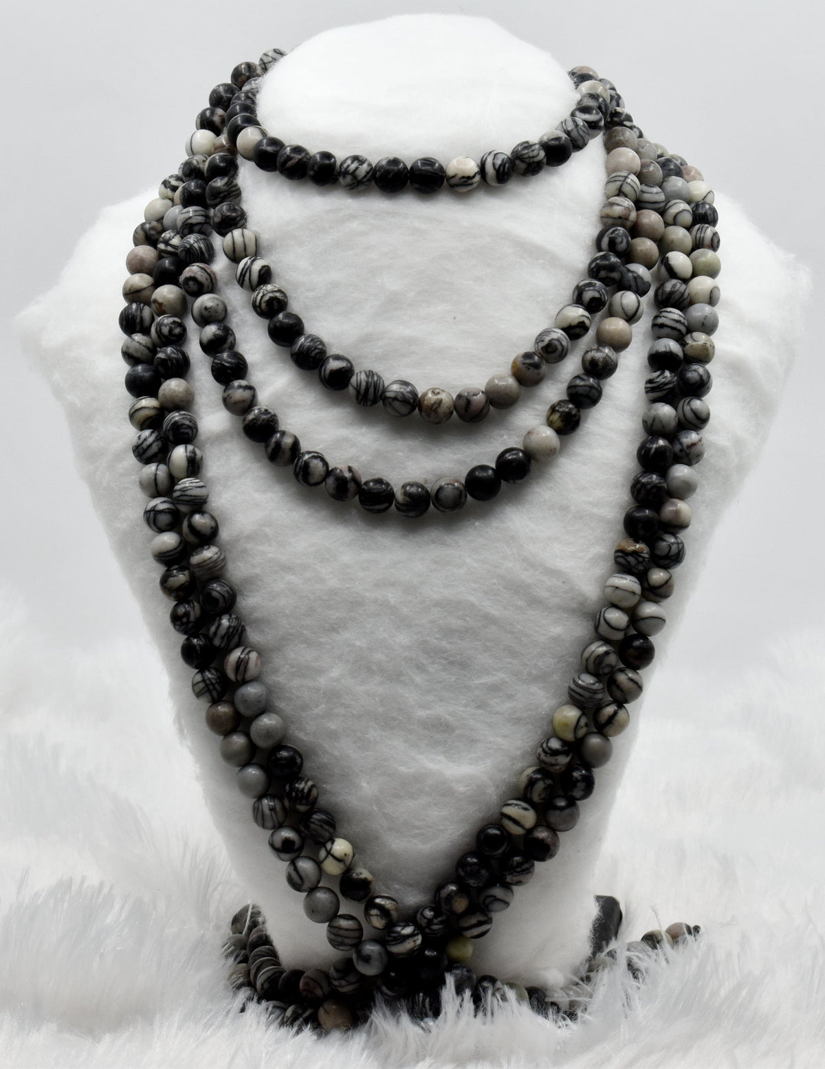 Picasso Jasper Beads, Natural Round Crystal Beads 4mm to 10mm.