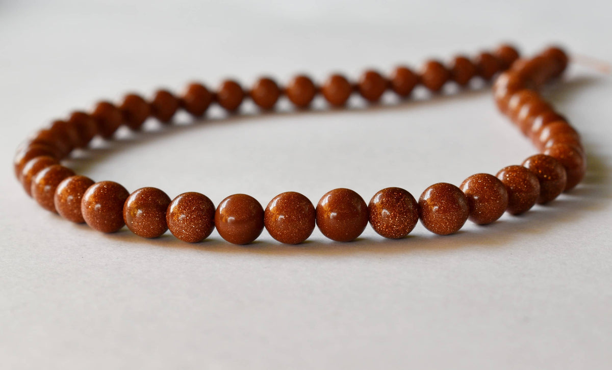 Red Sandstone Beads, Natural Round Crystal Beads 4mm to 16mm