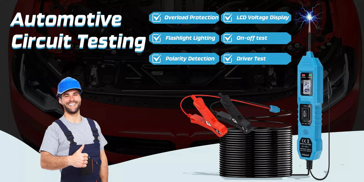 3.5-36V Digital Automotive Car Power Circuit Electrical Tester Probe Test Light