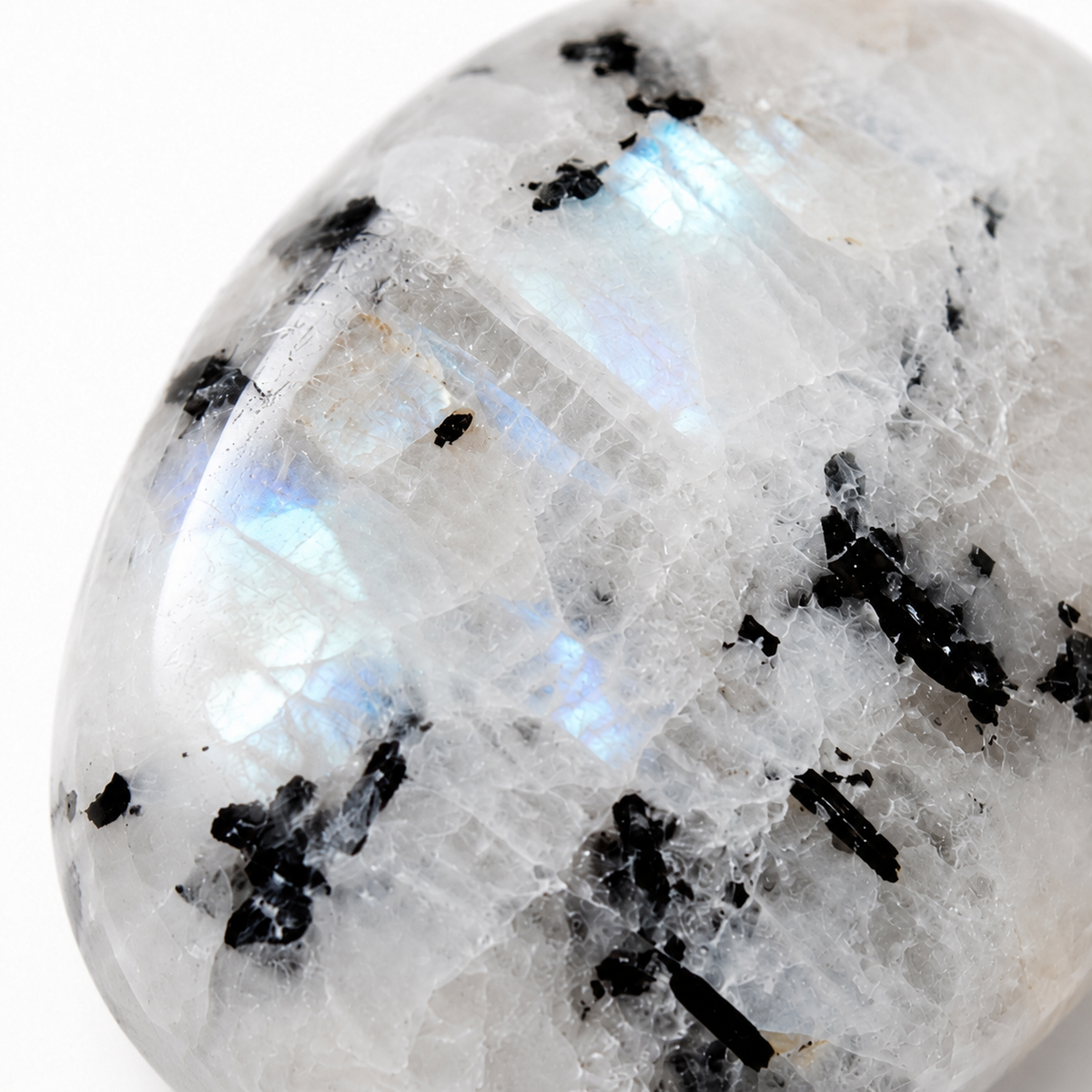 Rainbow Moonstone Worry Stones (Compassion and Psychic Abilities).