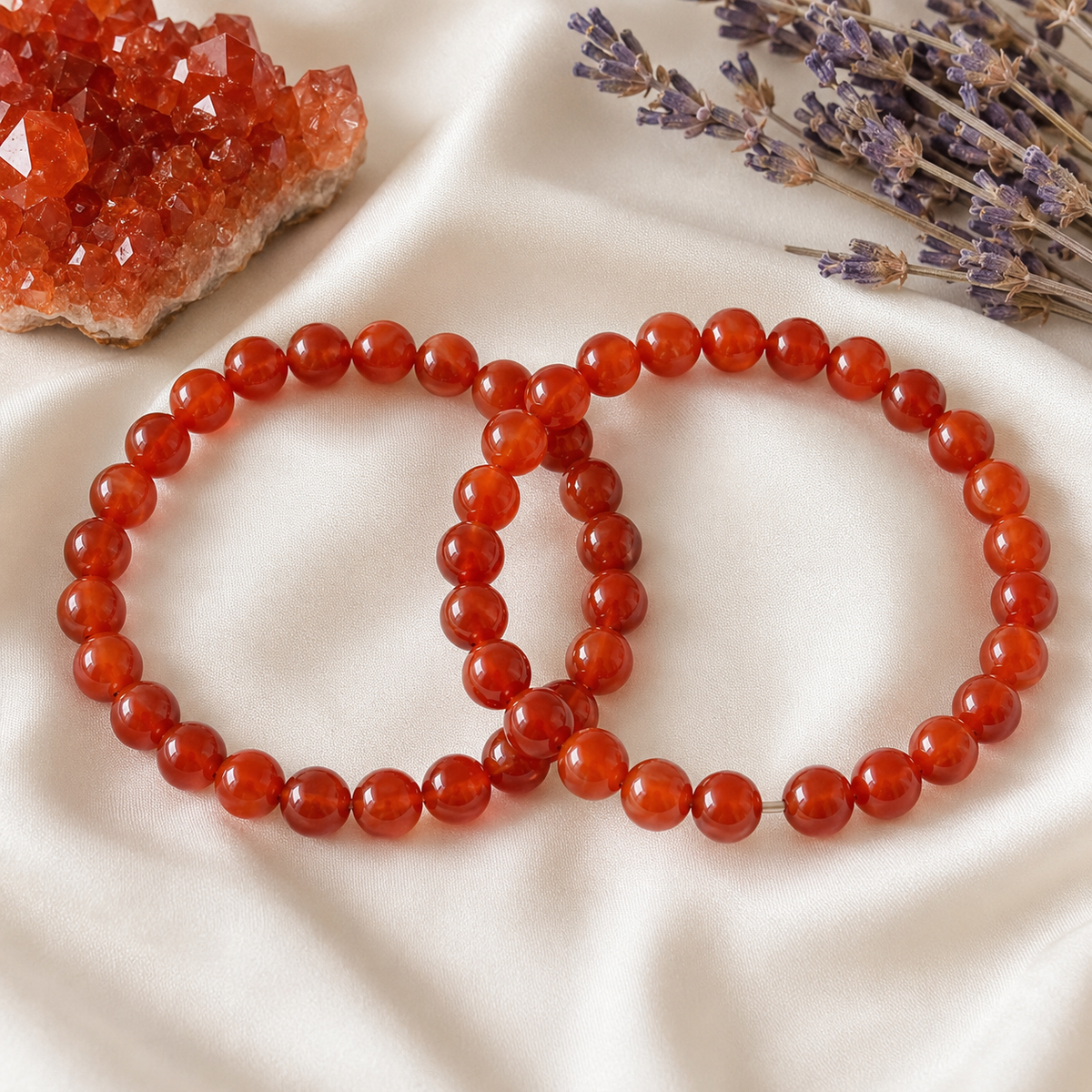 Red Onyx Bracelet (Spiritual Development and Prosperity)