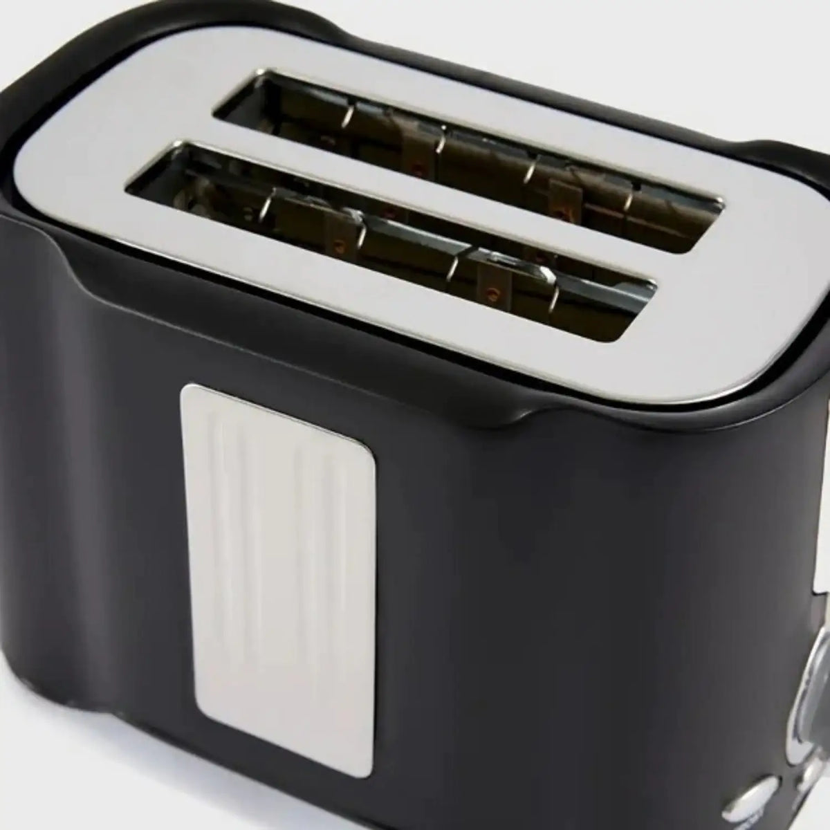 2 Slice Toaster, Quick  Even Results Every Time, Wide Slots Fit Any Size Bread Drop-Down Crumb Tray For Easy Clean Up, Stainless Stee