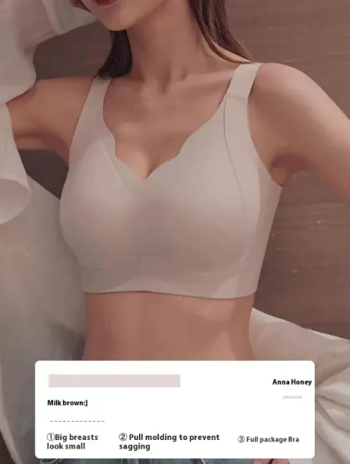 Plus Size Seamless Support Bra - Lingerie