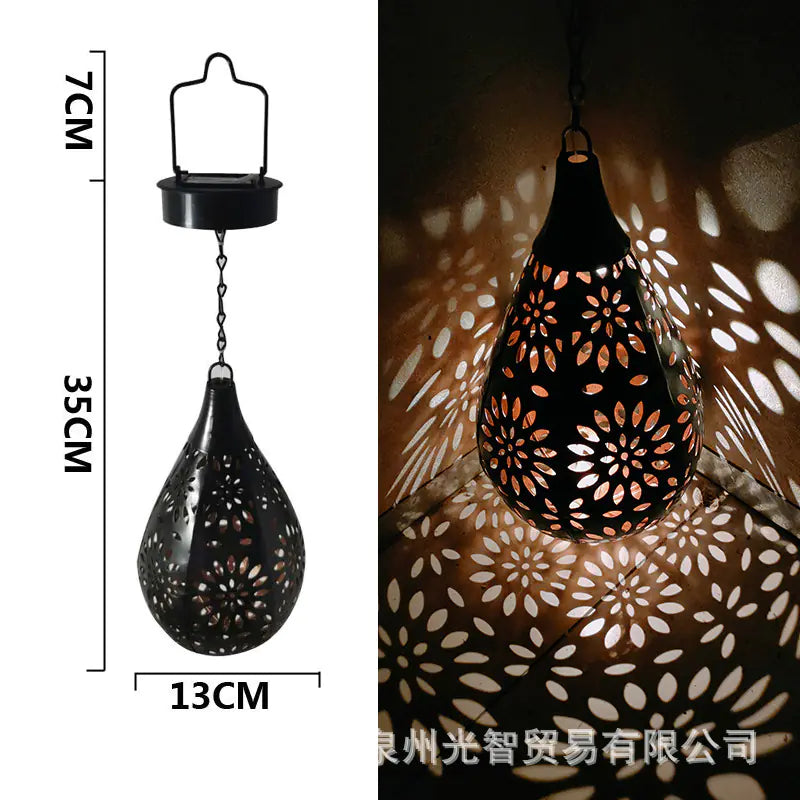 Solar LED Wall Light for Outdoor Garden Decoration - 888