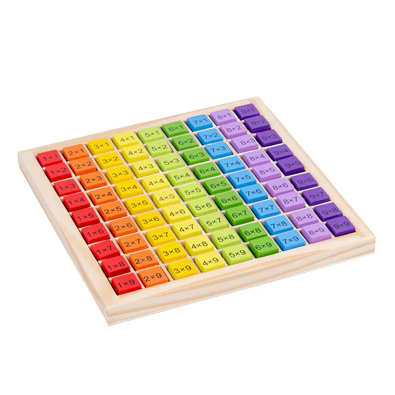 Wooden Math Blocks - 888