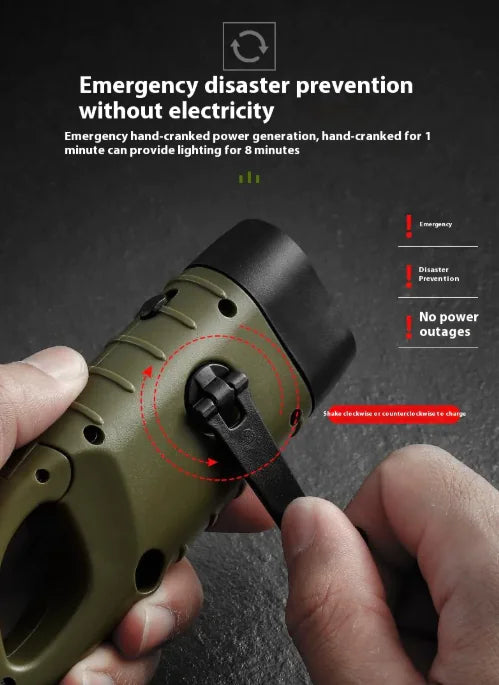 Eco Lite Solar Flashlight - 888