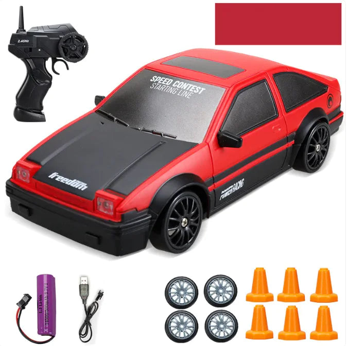 Huangbo 4WD Remote Control Car RC Drift Car Electric Charging Toy - 888