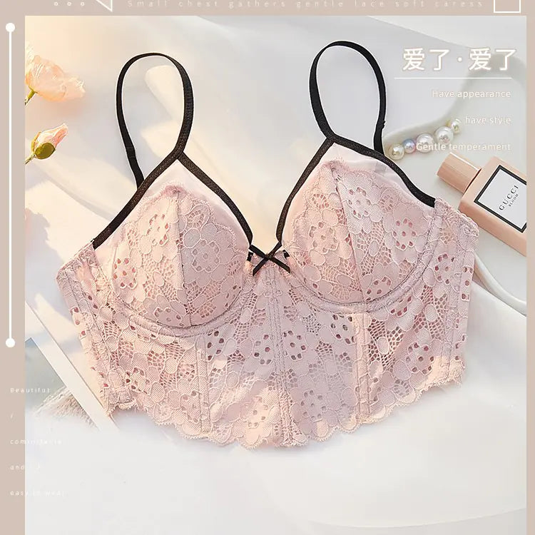 French Ultra-Thin Women's Bra Set for Summer - Lingerie