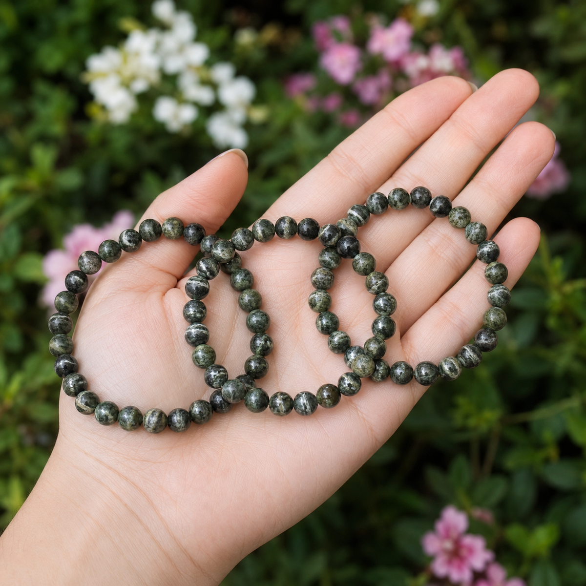 Seraphinite Bracelet (Self-Healing and Passion)
