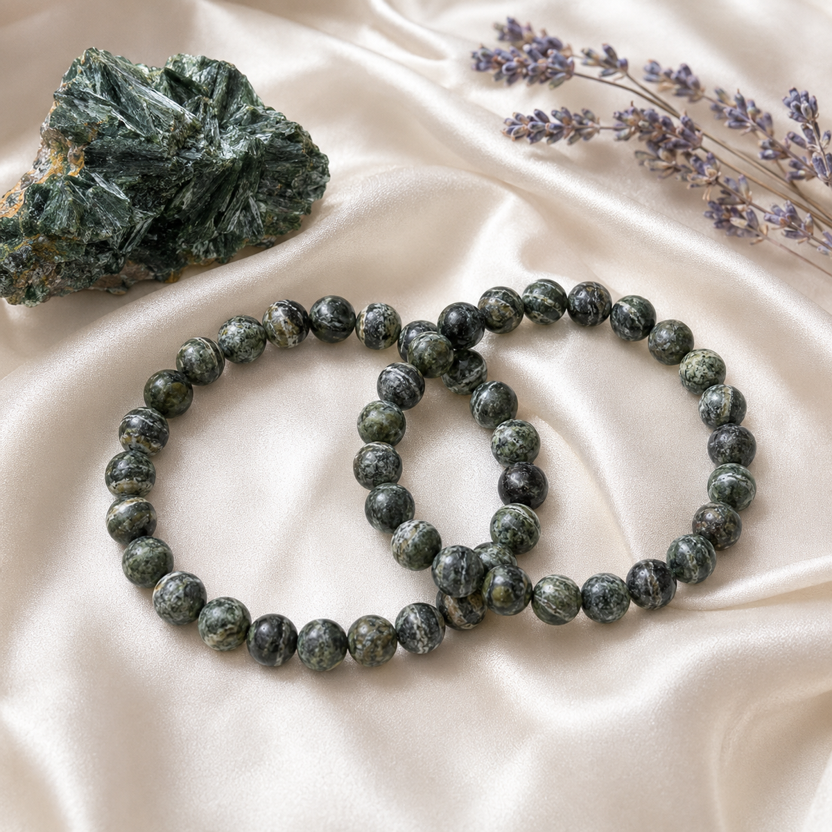 Seraphinite Bracelet (Self-Healing and Passion)