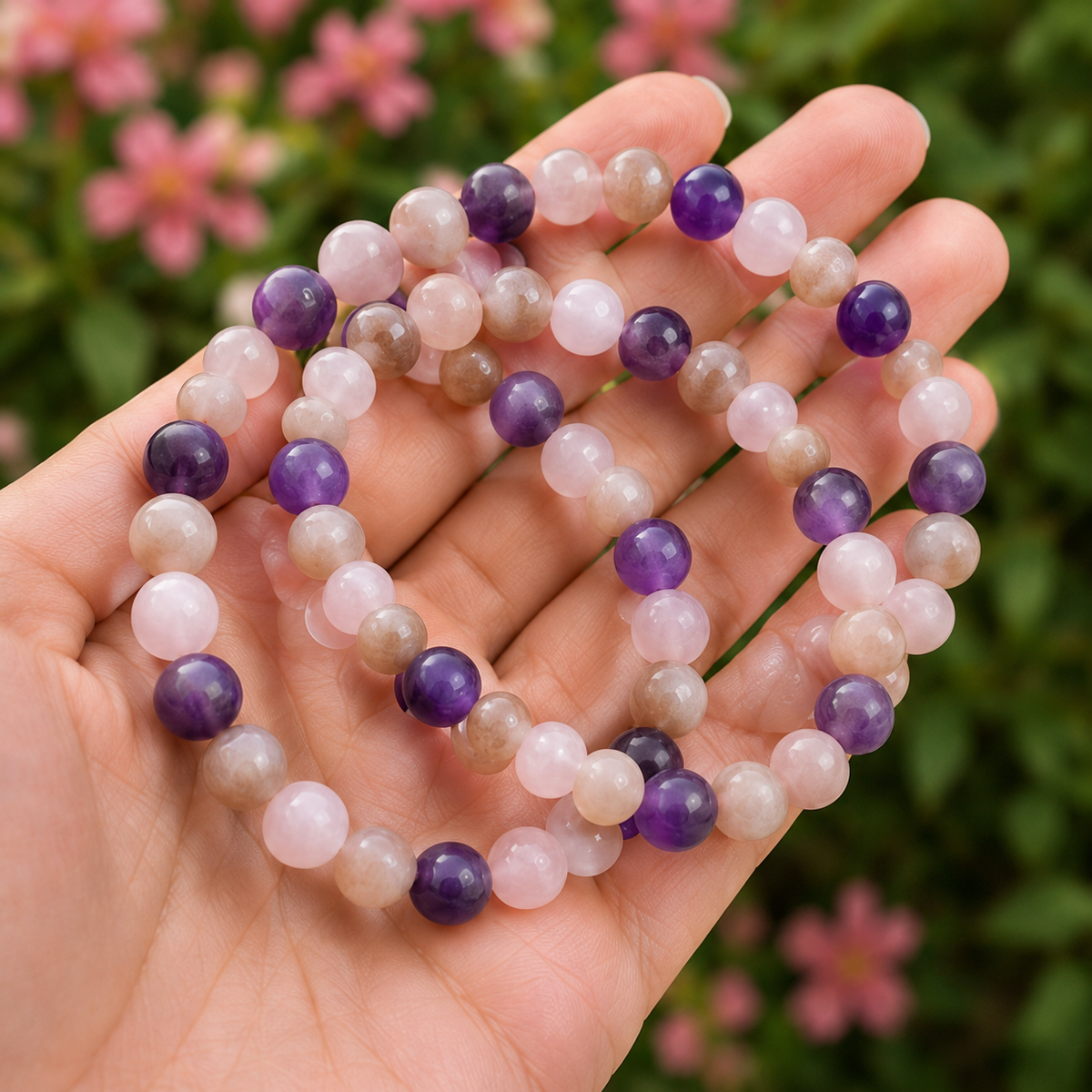 Improve SLEEP Bracelet Crystal Bracelet (Emotional Stress, Meditation )