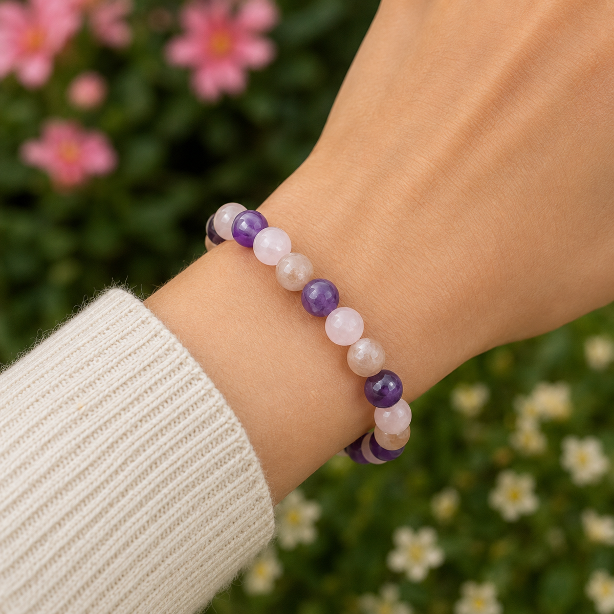 Improve SLEEP Bracelet Crystal Bracelet (Emotional Stress, Meditation )