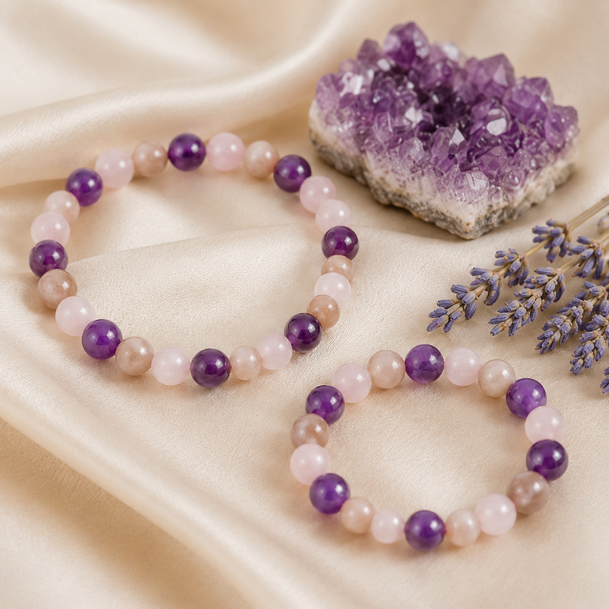 Improve SLEEP Bracelet Crystal Bracelet (Emotional Stress, Meditation )