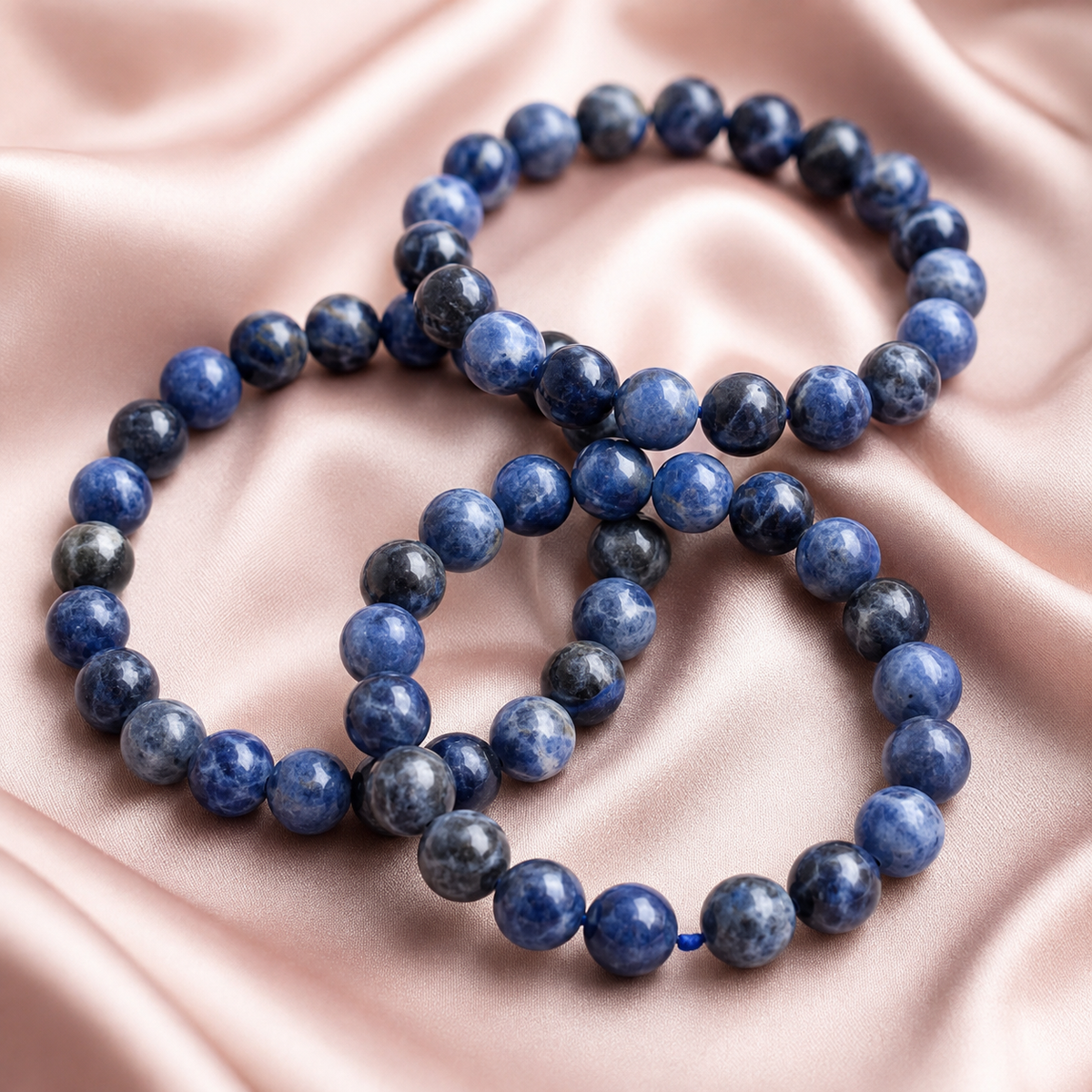 Sodalite Bracelet (Emotional Balance and Self-Acceptance)
