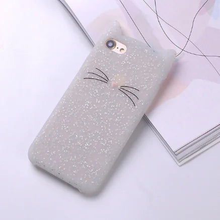 Cat Silicone Phone Case, Protective Cover for Phones
