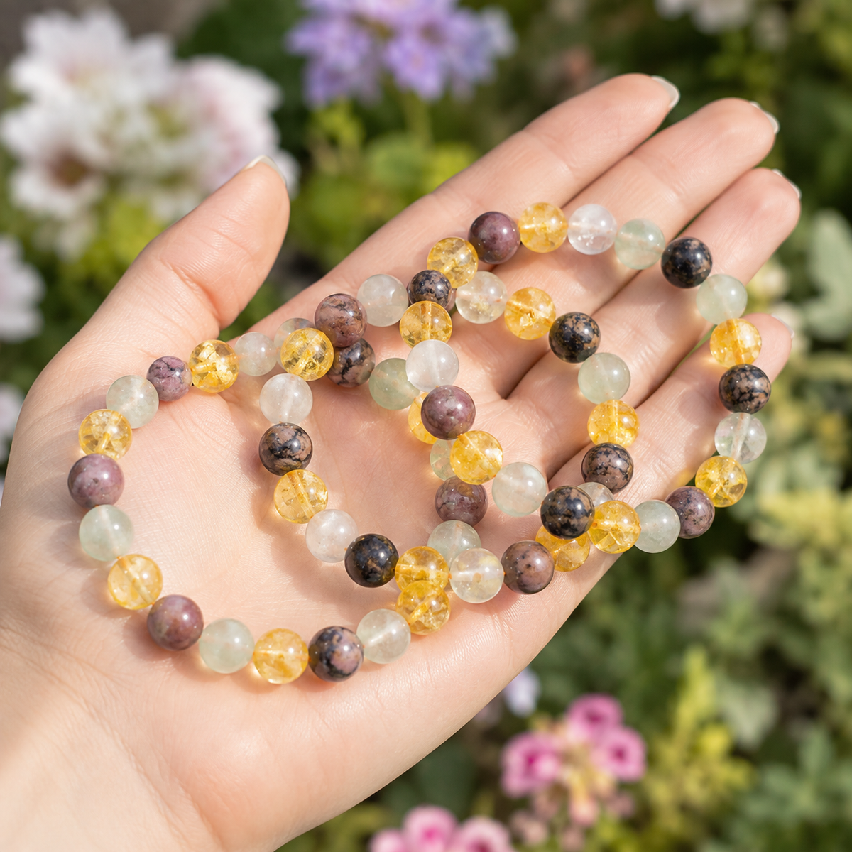 STUDY AID AND LEARNING Crystal Set, Crystal Healing Bracelet.