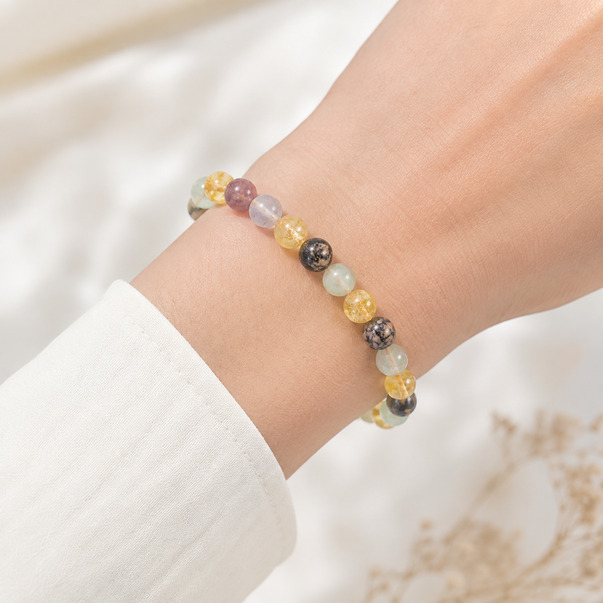 STUDY AID AND LEARNING Crystal Set, Crystal Healing Bracelet.