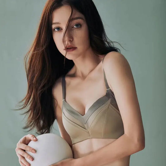 Solid Color Seamless Bra Set (Bra Set Included) - Lingerie