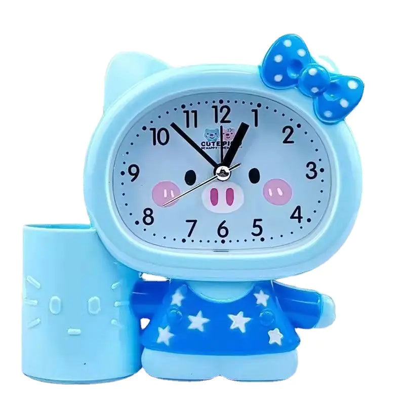 Bee Design Alarm Clock - Creative Cartoon Desk Clock