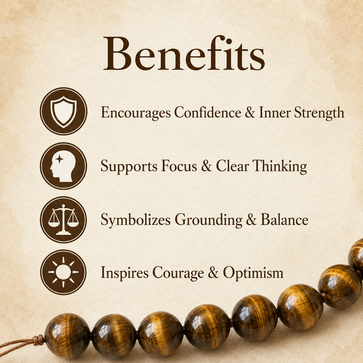 Tiger Eye Beads, Natural Round Crystal Beads 4mm to 16mm