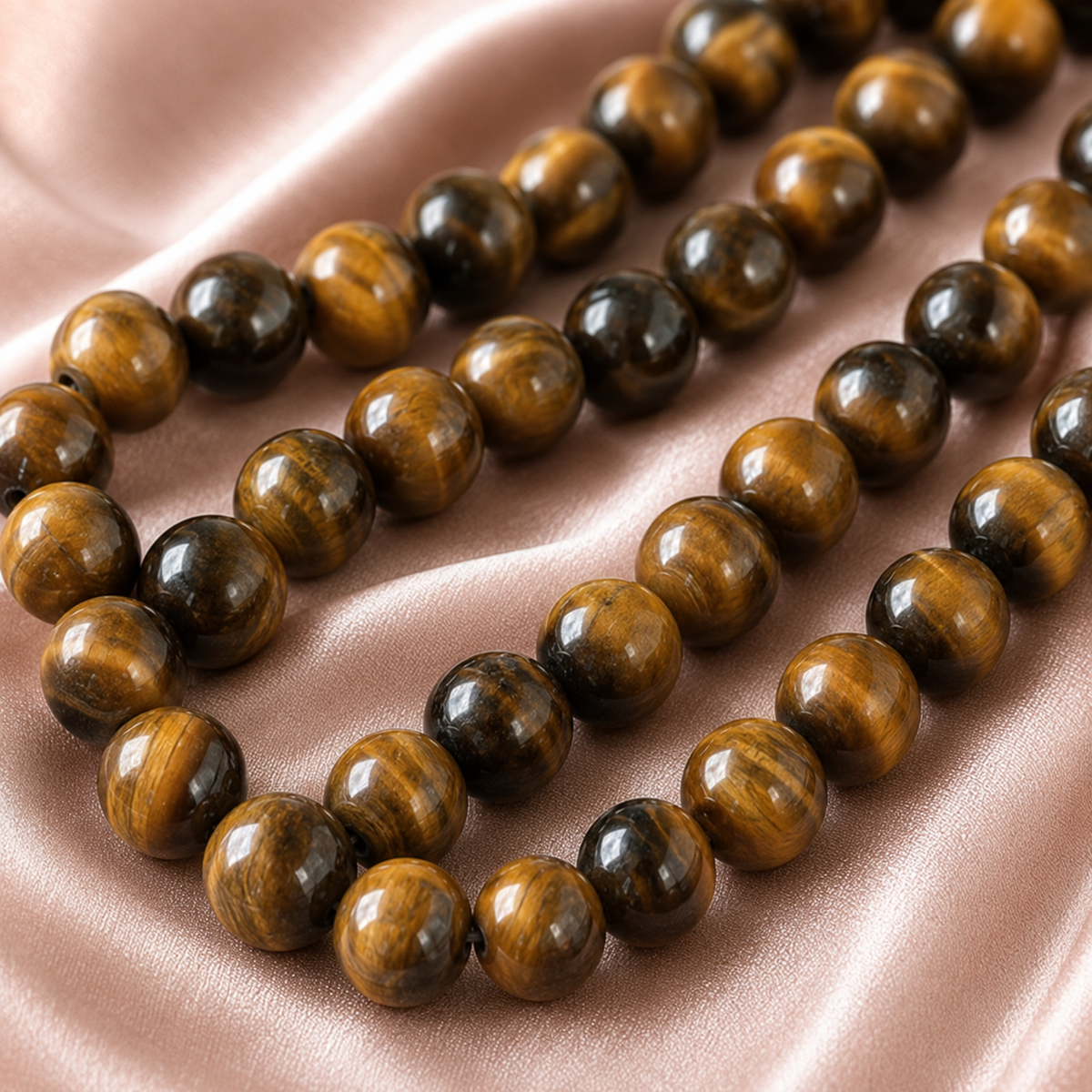 Tiger Eye Beads, Natural Round Crystal Beads 4mm to 16mm