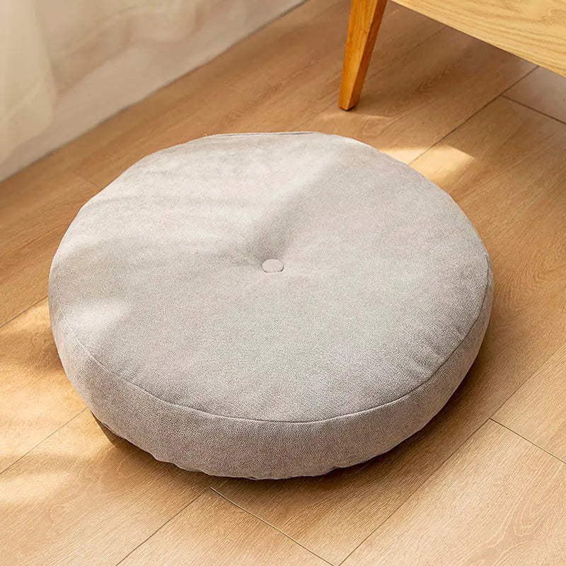 Stylish Pure Color Yoga Cushion for Comfort and Support