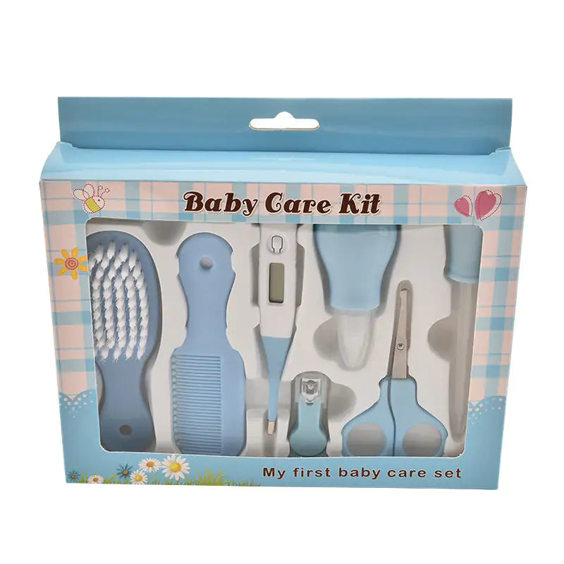 Thermometer für Mutter und Kind, Fütterung, Nasenpflege, 10-teiliges Set, Baby-Maniküre-Klemme, Nagelknipser-Set