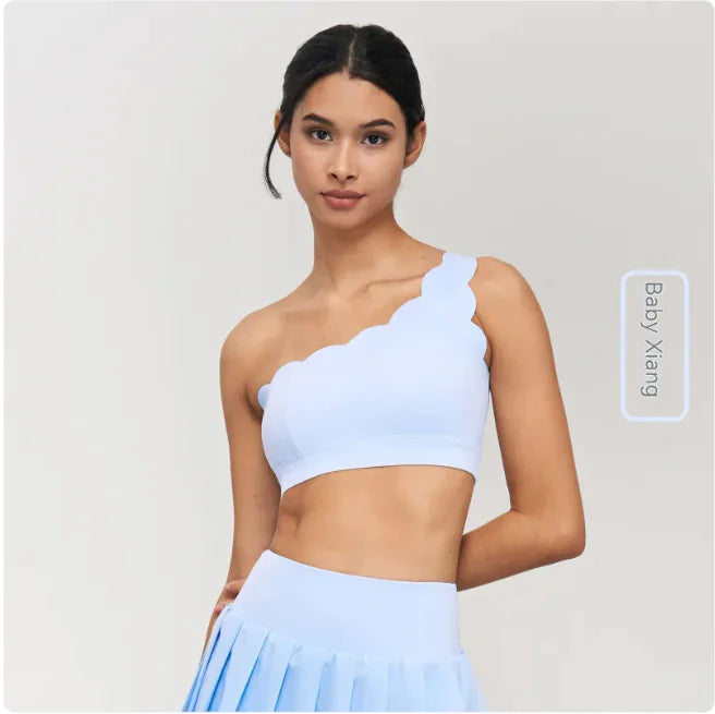 Ruffle Sports Bra - Lingerie