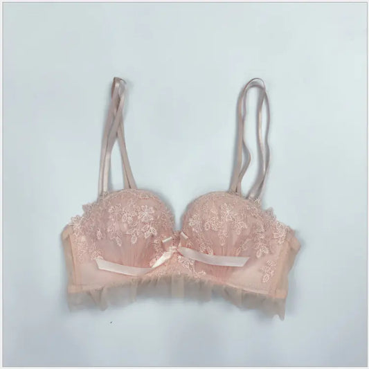 Lace Wireless Bra with Adjustable Straps for Women - Lingerie