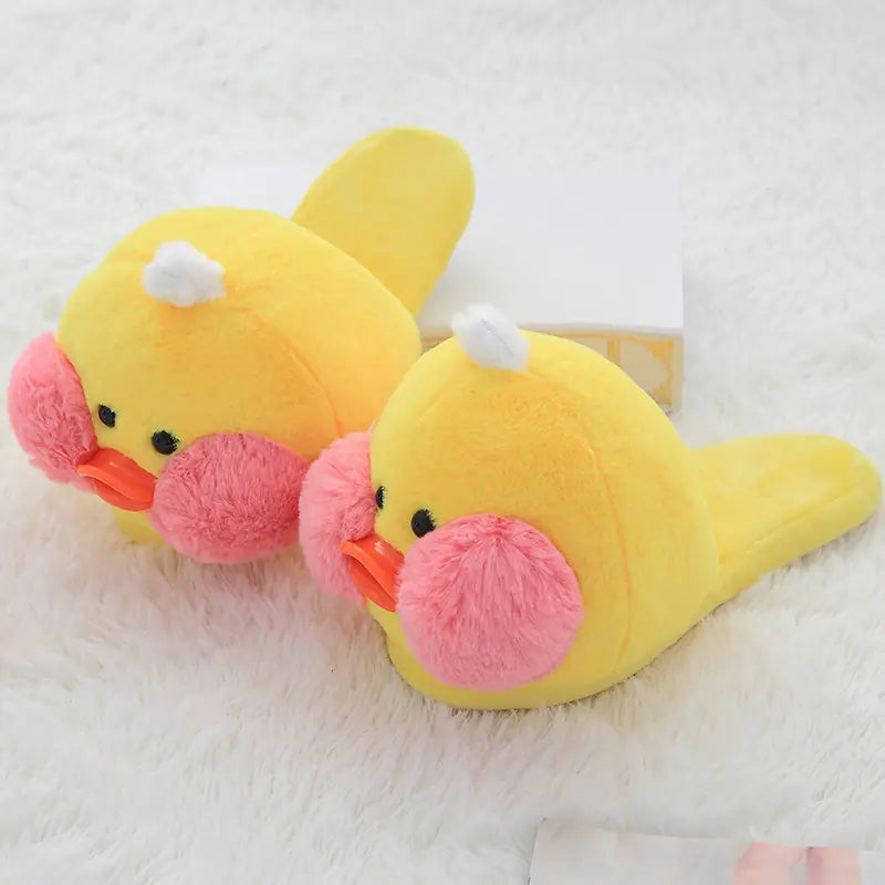 Warm Plush Cotton Indoor Slippers for Autumn & Winter- 888