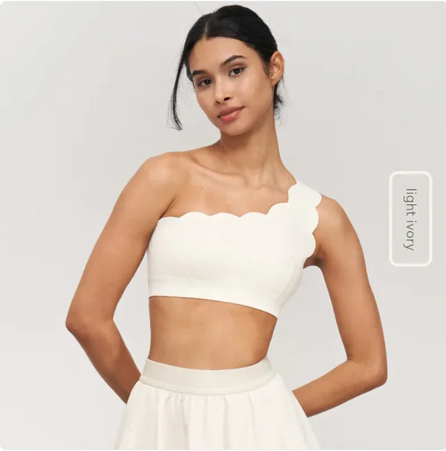 Ruffle Sports Bra - Lingerie