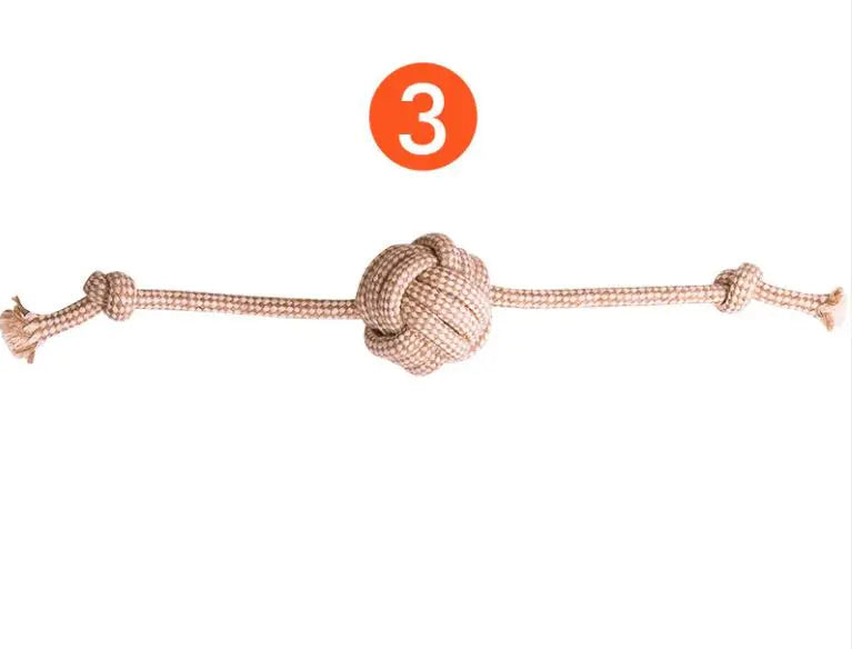 Cotton Hemp Dog Toy Set - 888