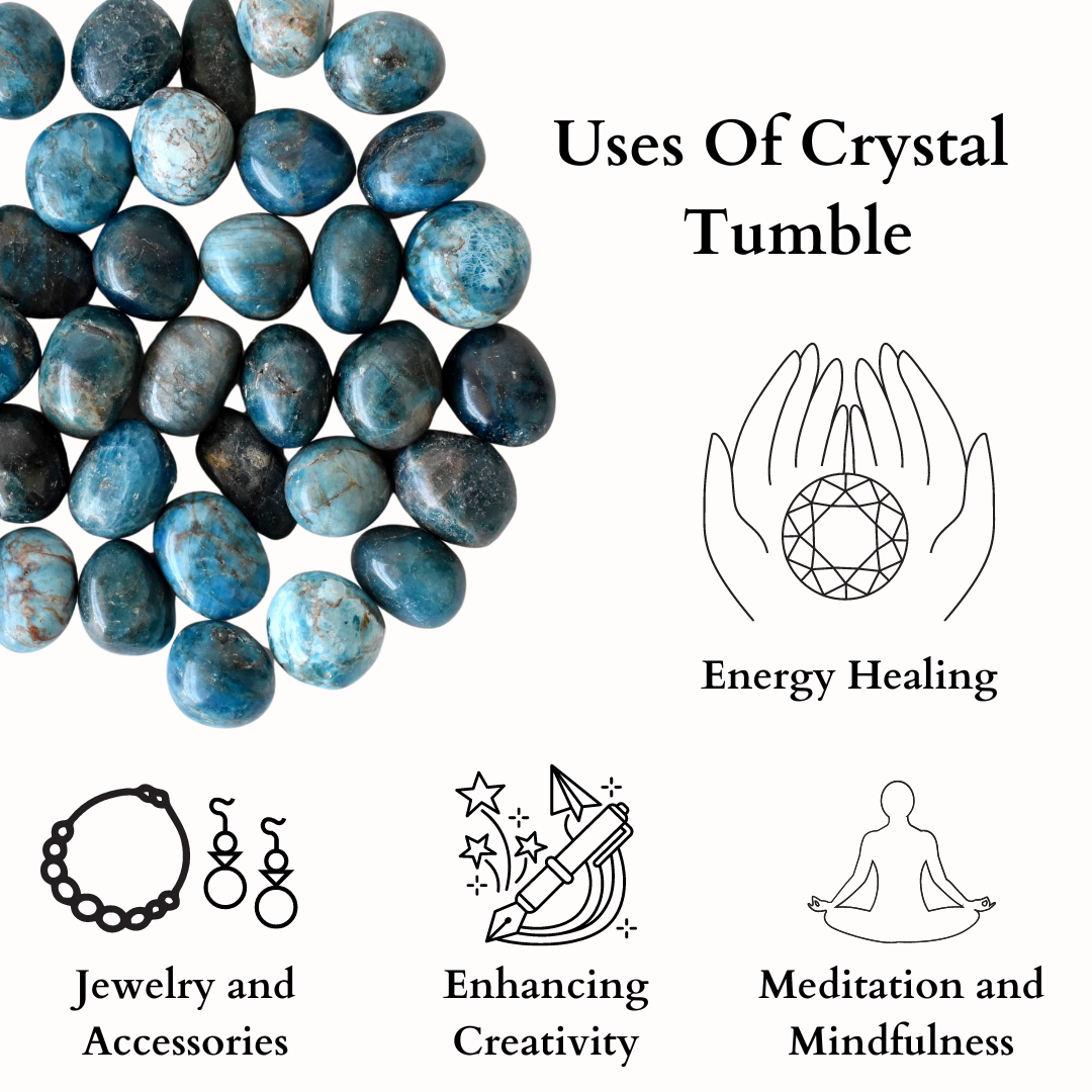 Rainbow Moonstone Tumbled Stone A Grade, Medium Tumbled Stone (Pack of 4oz, 1/2 lb and 1 lb)