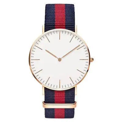Nylon with two-needle watch