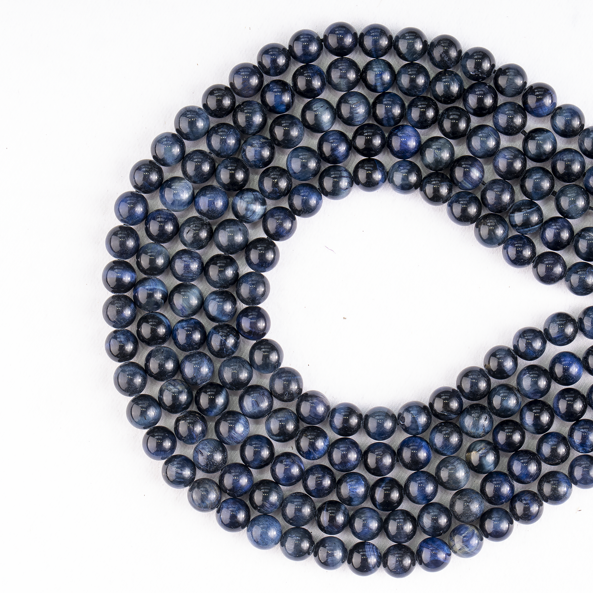 Blue Tiger Eye Beads, Natural Round Crystal Beads 6mm to 12mm