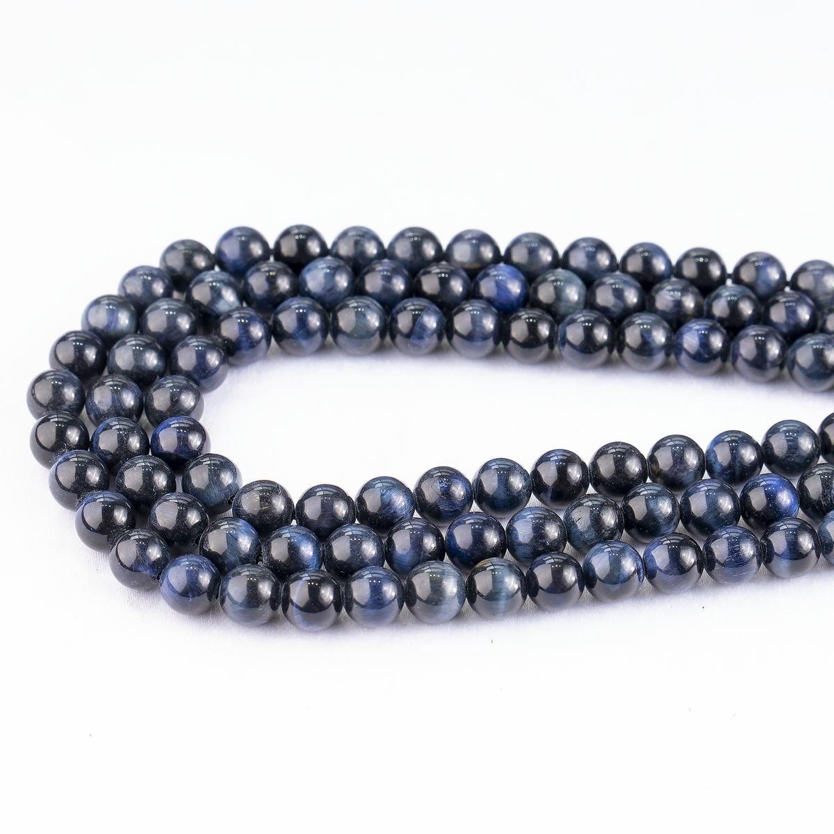 Blue Tiger Eye Beads, Natural Round Crystal Beads 6mm to 12mm