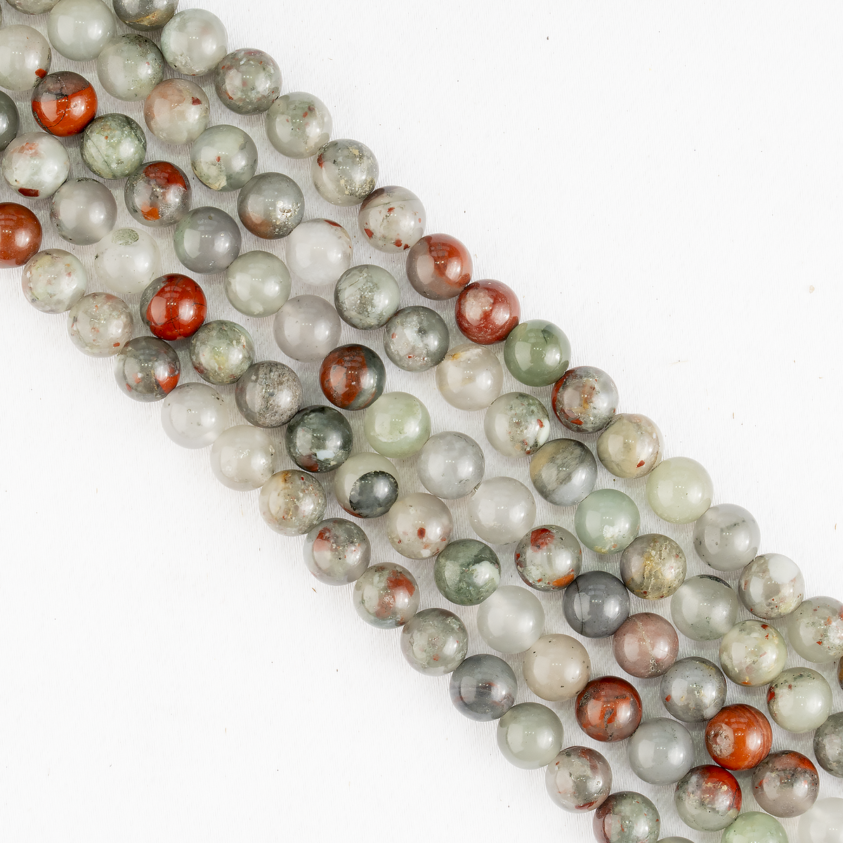 Conglomerate Beads, Natural Round Crystal Beads 4mm to 10mm
