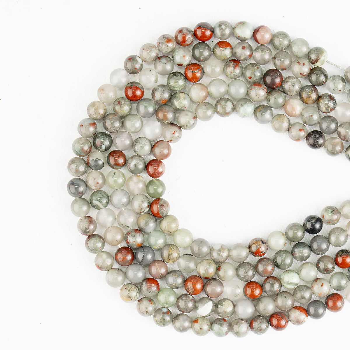 Conglomerate Beads, Natural Round Crystal Beads 4mm to 10mm