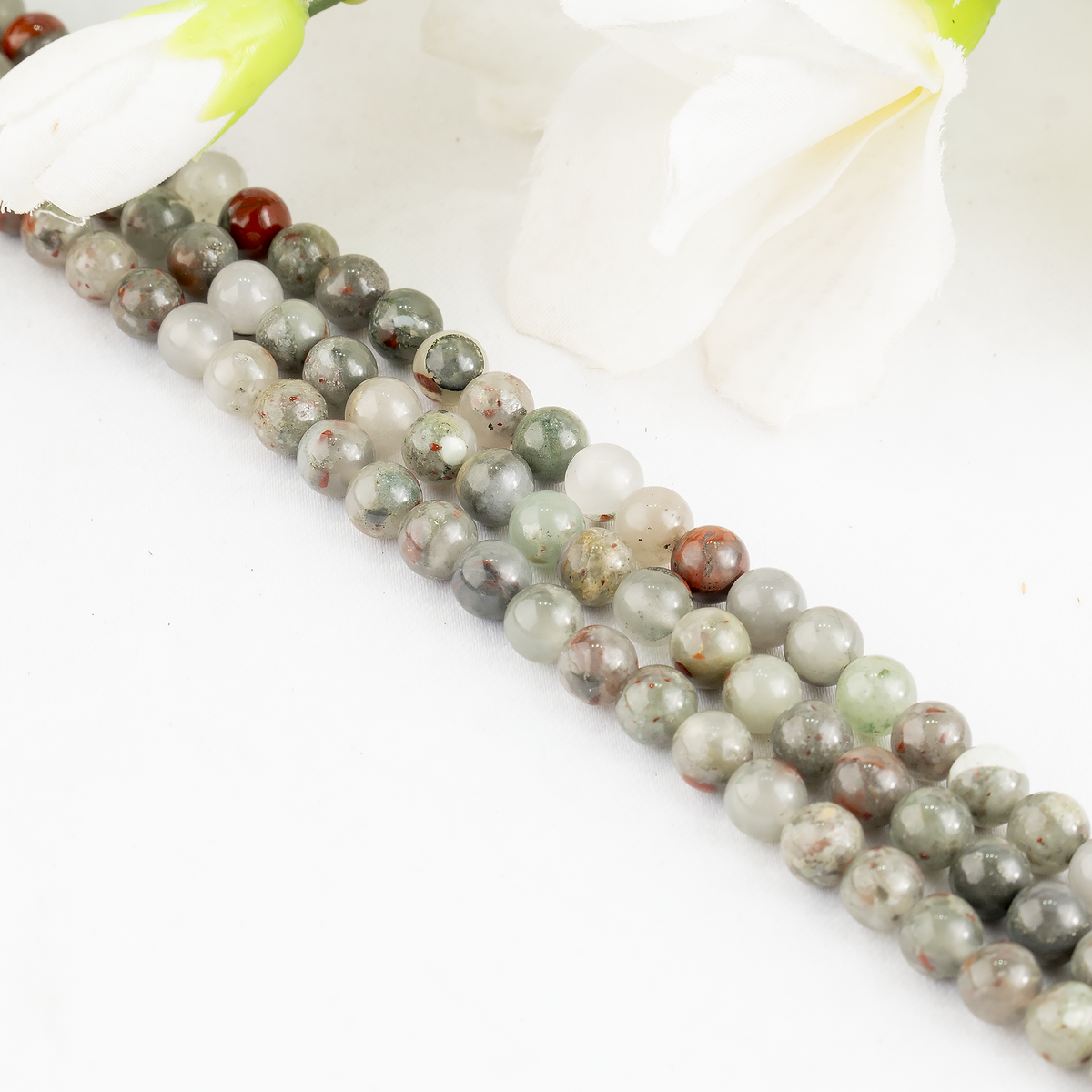 Conglomerate Beads, Natural Round Crystal Beads 4mm to 10mm