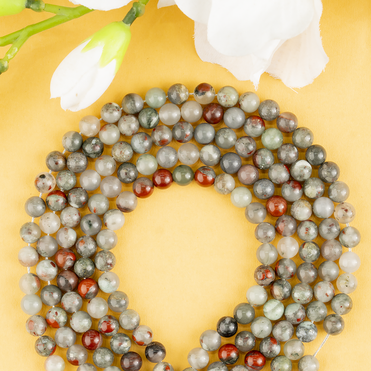 Conglomerate Beads, Natural Round Crystal Beads 4mm to 10mm