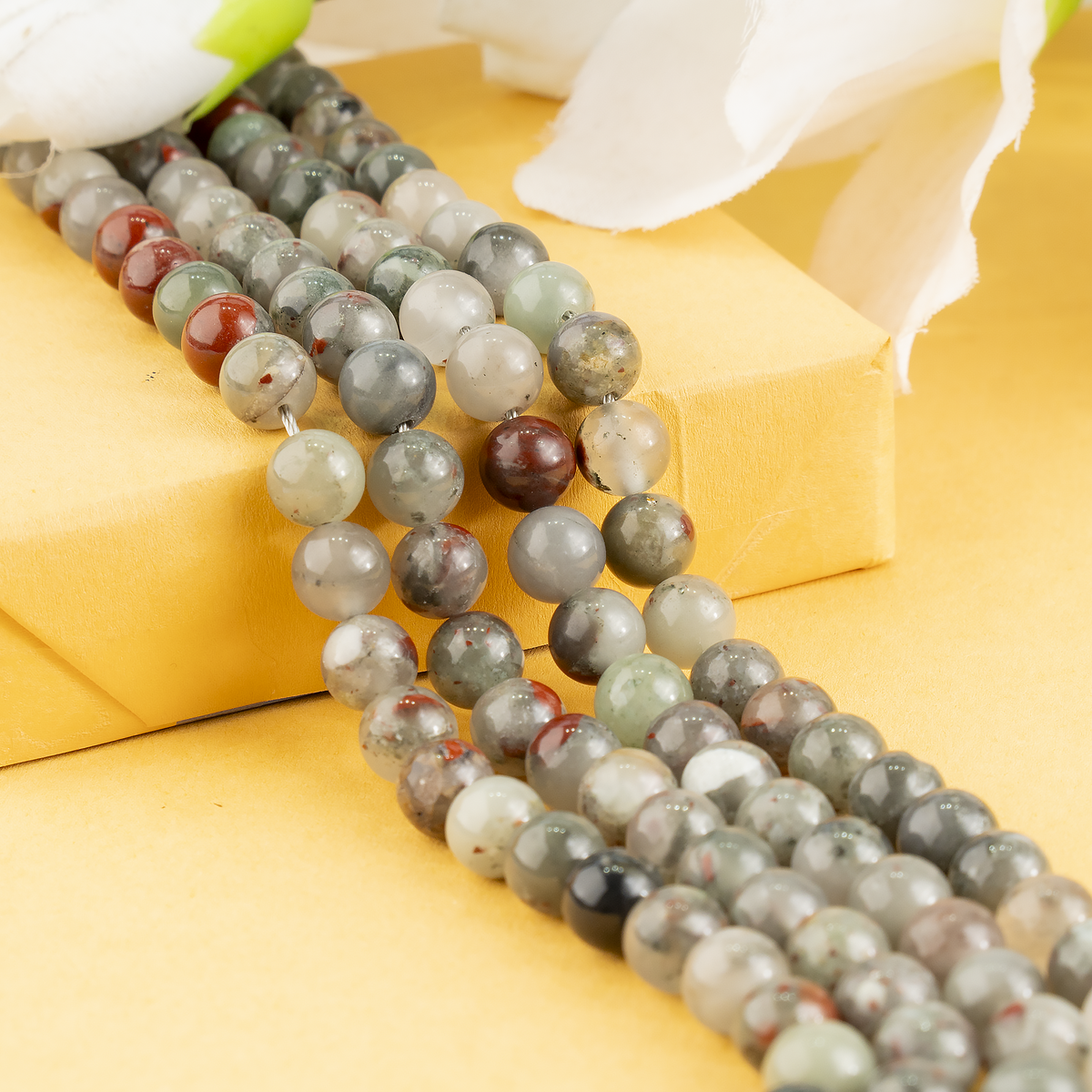 Conglomerate Beads, Natural Round Crystal Beads 4mm to 10mm
