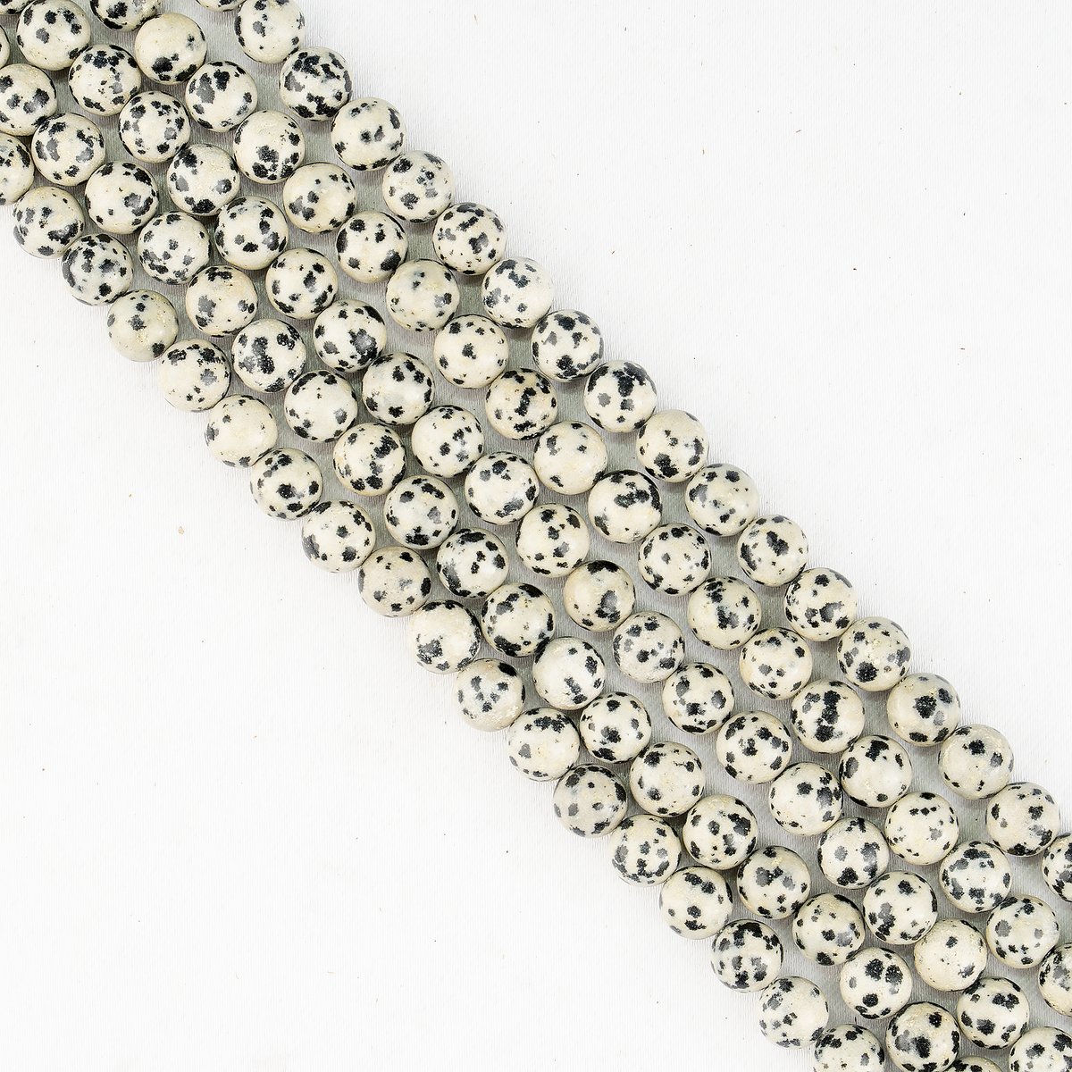 Dalmatian Jasper Beads, Natural Round Crystal Beads 4mm to 12mm