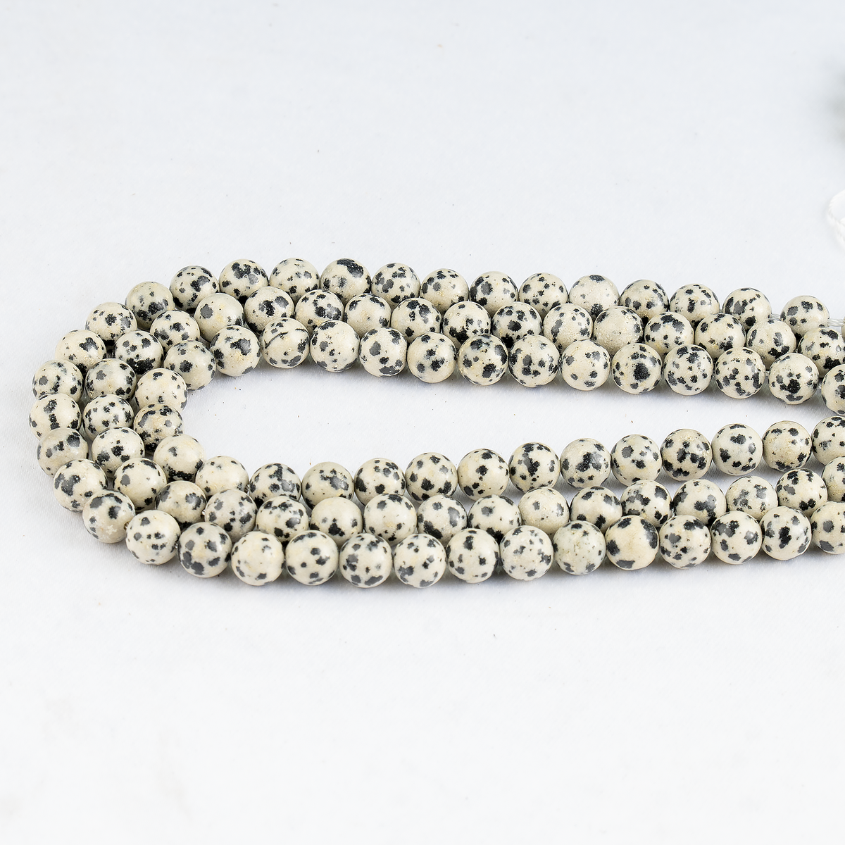 Dalmatian Jasper Beads, Natural Round Crystal Beads 4mm to 12mm