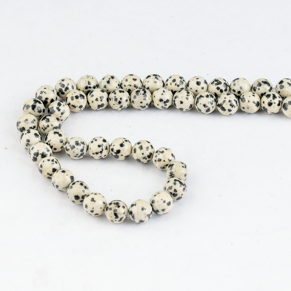 Dalmatian Jasper Beads, Natural Round Crystal Beads 4mm to 12mm