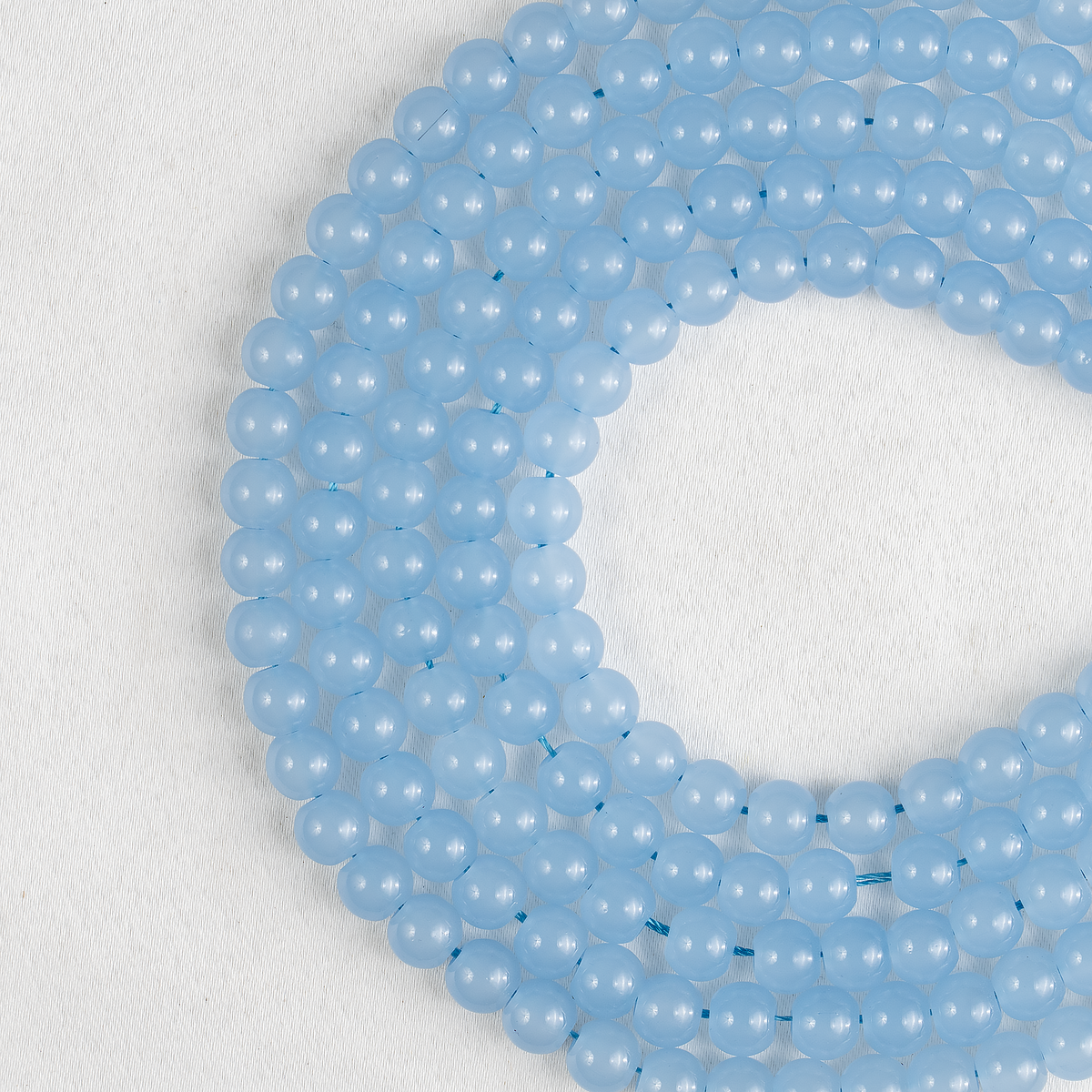 Chalcedony  Dyed Beads, Natural Round Crystal Beads 6mm to 10mm