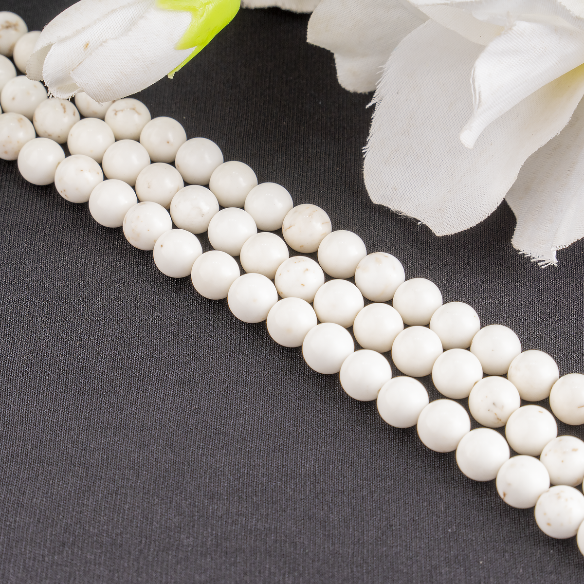 Copper Howlite Beads, Natural Round Crystal Beads 6mm to 10mm