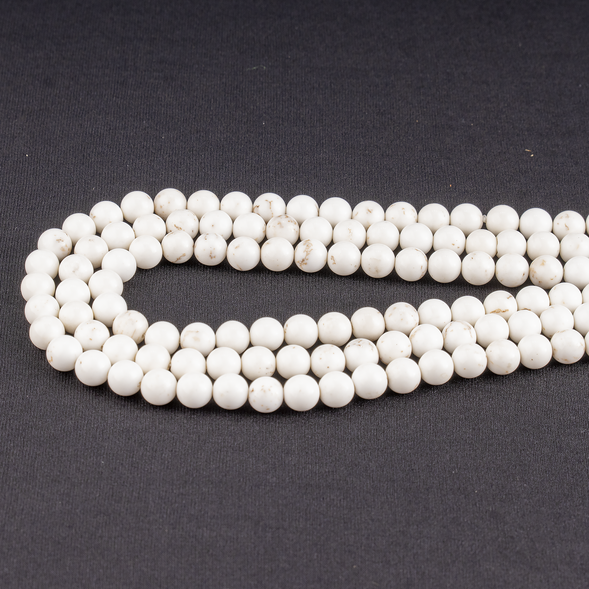 Copper Howlite Beads, Natural Round Crystal Beads 6mm to 10mm