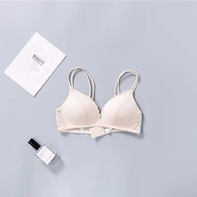 Summer Breathable Wireless Bra Set for Big Busts - Lingerie