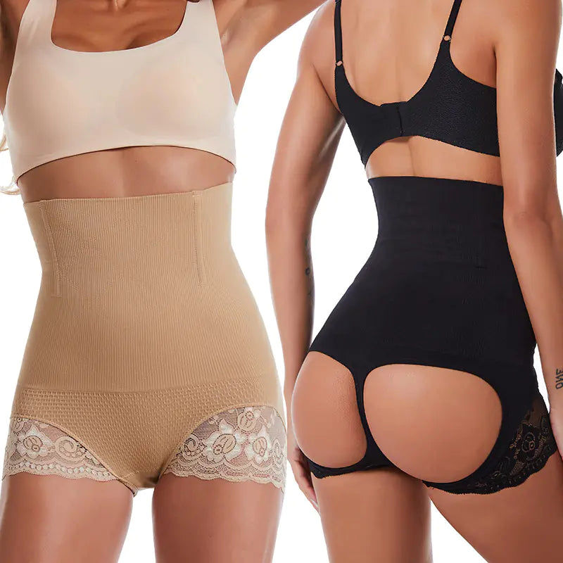 High-Waist Shaping Panties for Postpartum Support - Lingerie