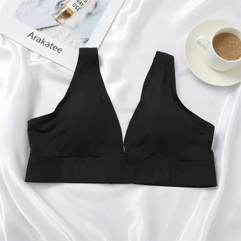 Seamless Deep V Beauty Back Bra for Women - Lingerie